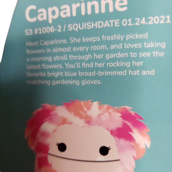 Caprinne Squishmallow Clip - Picture 3 of 3